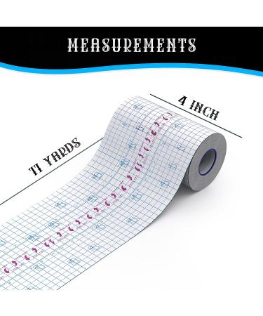 Houseables Waterproof Tattoo Bandage Roll 4x 11 Yards - Clear Adhesive Dressing Wrap for Aftercare, Healing, and Recovery - Transparent Wound Film & Skin Shield - Buy Online on GoSupps.com