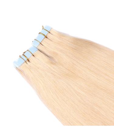 Buy #24 Gold Blonde Tape In Hair Extensions - 40cm Real Remy Hair - 50 Bricks (4cm Wide) - 100% Adhesive Tape by Novon Hair Extensions - Buy Online on GoSupps.com