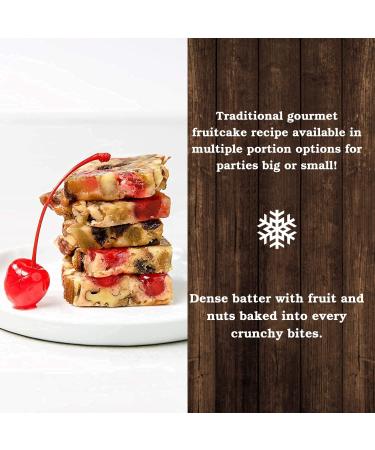 Grandma's Fruitcake Slices | Traditional Recipe with Fruit & Nuts | 20 oz Gift Box - Buy Online on GoSupps.com