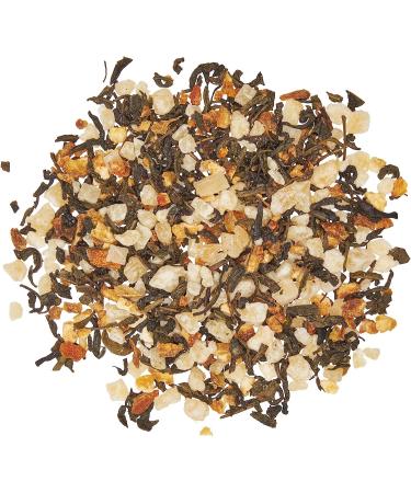 Pinky Up Energize Green Tea Blend: Naturally Low Calorie, Gluten-Free & Caffeinated - 3.0 oz Tin (25 Servings) - Buy Online on GoSupps.com