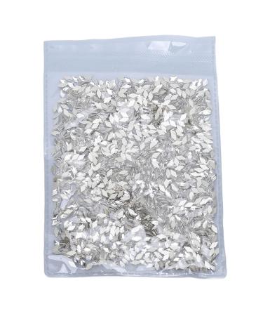 Sonew DIY Nail Art Rhinestones Mini Sparkling Transparent Nail Art Diamond Manicure Tips Decorations for Home Salon