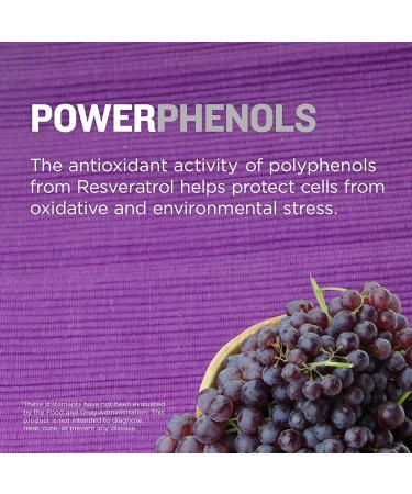 ReserveAge Nutrition Resveratrol 100 mg - 60 Veggie Capsules for Antioxidant Support - Buy Online on GoSupps.com