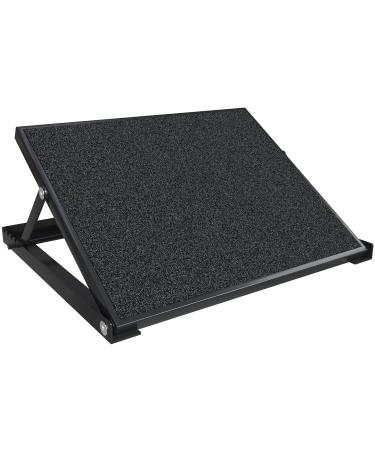 Standing Slant Board Exercise  Adj Knee & Foot Incline Board w/ 5 Resistance Bands & Bag - Achilles Tendinitis, Plantar Fasciitis, Calf Stretch Board  Slantboard for Squats Holds Up To 500 lbs