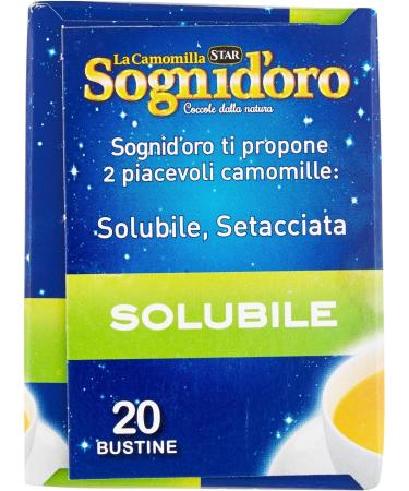  Sogni d'oro Sweet Dreams - Sweetened extract of Matricaria Chamomile soluble - 100 g 20 sachets - Buy Online on GoSupps.com