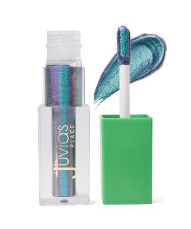 Juvia's Place Liquid Eyeshadow Culture 2 Festive - Glitter Liquid Eyeshadow Multichrome Eyeshadow Metallic Eyeshadow Eye Shimmer Iridescent Eyeshadow Glitter Makeup Sparkly Eyeshadow