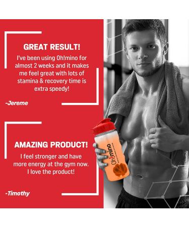 Oh!mino Muscle Synthesis Activator Tropical Splash Flavor | Amino Acids & Electrolytes Powder | Stimulant-Free Workout Recovery Drink | 40 Servings 280g - Oh! Nutrition - Buy Online on GoSupps.com