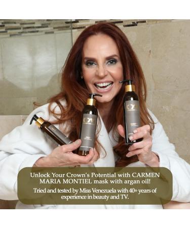 CM Hair Mask - Argan Oil Treatment for Dry Damaged Hair | Nourishing & Hydrating Deep Conditioner - Hair Care Essentials - Buy Online on GoSupps.com
