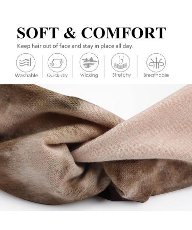 Shop Terse Frontal Ligaments Women's Hair Ties | Wide Elastic Boho Yoga Turban Headbands for Sports & Fashion - Buy Online on GoSupps.com