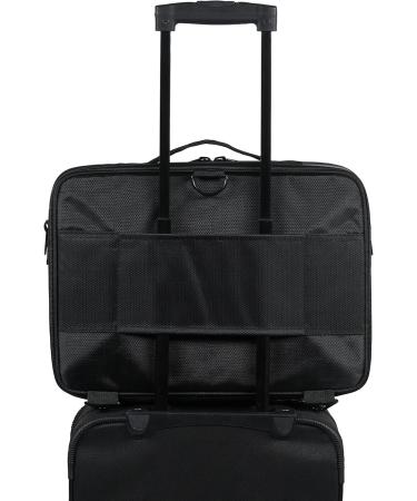 Nanshy Travel Make-Up Bag with Mirror & Zipper | Professional Large Cosmetic Organizer for Make-Up Hair & Nails - Compatible with Luggage - Buy Online on GoSupps.com