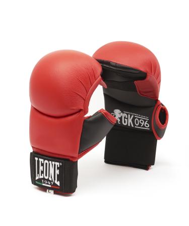 LEONE 1947 Karate Fit Gloves Unisex Adults GK096 M red
