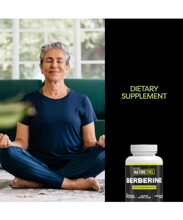 Healthy Delights Nature Fuel Berberine Capsules Berberine Supplement with Berberine HCl Chromium Picolinate Alpha Lipoic Acid and Cinnamon Bark 60 Count 30 Servings 60 Count (Pack of 1) - Buy Online on GoSupps.com