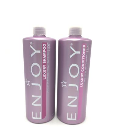 Enjoy Hair Care - 33.8 Ounce Luxury Duo Shampoo and Conditioner Duo
