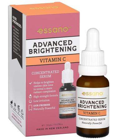 Essano Advanced Brightening Vitamin C Serum - Made in New Zealand - Buy Online on GoSupps.com