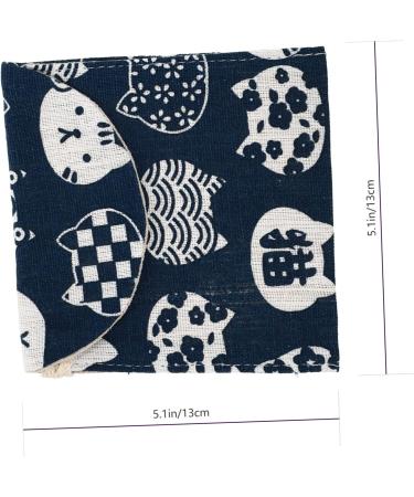 8-Piece Women's Napkin Cloth with Elephant Organizers - Travel Gift Menstrual Pouch, Assorted Colors - Pack of 1 - Buy Online on GoSupps.com