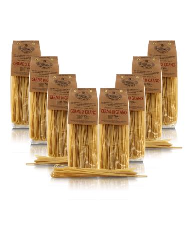 Antico Pastificio Morelli 1860 Srl Spaghetti Wheat Germ Pasta 8 x 500 g Boxes