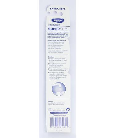 Buy Wisdom Interspace Super Slim Brush - Pack of 6 | International Shipping Available - Buy Online on GoSupps.com