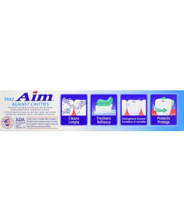 Aim Cavity Protection Toothpaste Mint Gel 5.5oz (Pack of 3) - Oral Care Protection - Buy Online on GoSupps.com