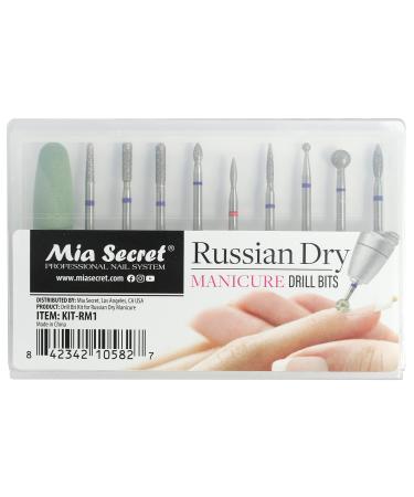 MIA SECRET PROFESSIONAL RUSSIAN DRY Manicure Drill bit set - Buy Online on GoSupps.com