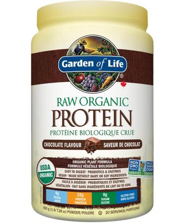 Garden of Life Sport Organic Plant Based Protein Chocolate 840gFormulated & Raw Organic Protein Chocolate 664g. Packed with 22 Grams of Certified Organic Plant Protein - Buy Online on GoSupps.com