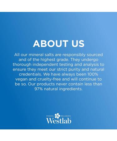 Westlab Restoring Magnesium Flakes 5kg Resealable Tub - 100% Natural Pure Mineral Salts - Magnesium Chloride Foot & Body Soak - Buy Online on GoSupps.com