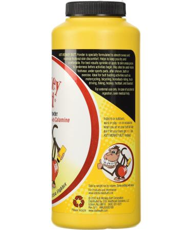 Anti-Monkey Butt Powder - 3 Pack Anti-Friction & Sweat Absorber - Buy Online on GoSupps.com