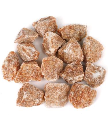 Natural Crystal Rough Natural Crystal Rough 1pcs Natural Orange Calcite Stones Raw Minerals Stone Specimen Home Decoration 1pcs Random - Buy Online on GoSupps.com