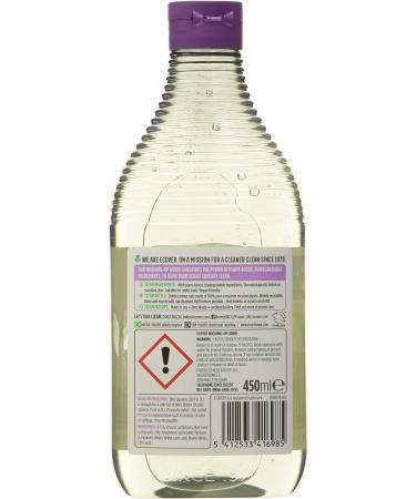 Ecover Washing Up Liquid Lily and Lotus 450ml - Eco-Friendly Soap (Pack of 1) - Buy Online on GoSupps.com