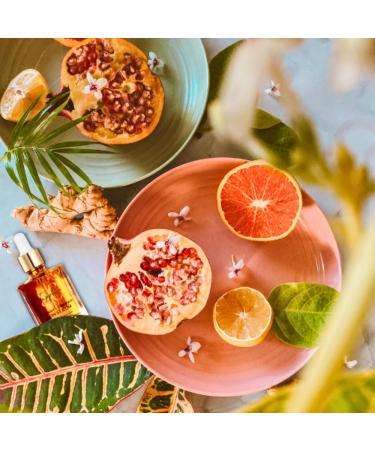 Vitamin C & Turmeric Face Oil Serum - Vegan-Friendly Skin Brightening & Youthful Glow - 20% L-Ascorbic Acid & Amino Acids - Buy Online on GoSupps.com