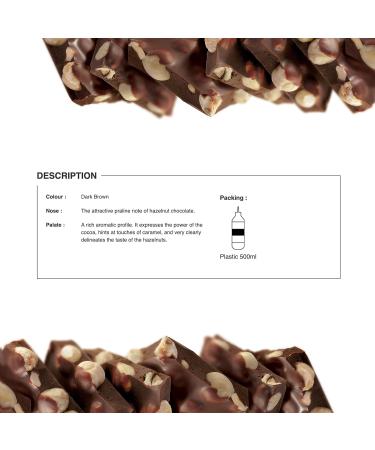 Routin 1883 Premium Chocolate Hazelnut Sauce 500ml - Rich Chocolate Hazelnut Flavor - Buy Online on GoSupps.com