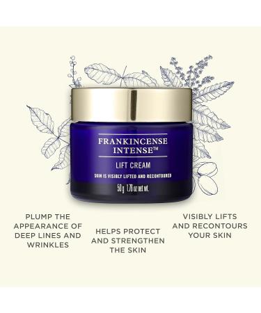 Neal's Yard Remedies Frankincense Intense Lift Cream Face Moisturiser Strengtens Lifts & Recontours Skin Vegan & Cruelty-Free 50g - Buy Online on GoSupps.com