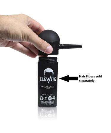 ELEVATE Spray Applicator Pump Nozzle for Hair Fibers - Thinning Hair Solution for Men and Women - Natural Hair Loss Concealer - Buy Online on GoSupps.com