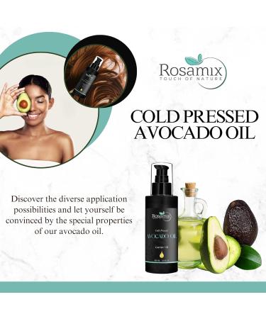 100% Pure Cold Pressed Avocado Oil - Natural Carrier Oil for DIY Beauty Face Skin & Hair | International Shipping - Buy Online on GoSupps.com