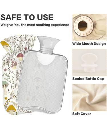 Wild Plants Mushrooms Heat Bottle - 2L Pain Relief & Hand/Foot Warmer for Menstrual Complaints - Buy Online on GoSupps.com