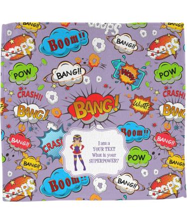 Buy YouCustomizeIt Personalized 'What is Your Superpower' Washcloth | Unique Custom Gifts for All Ages - Ships Worldwide - Buy Online on GoSupps.com