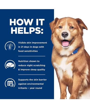 Hill's Prescription Diet Derm Complete Dry Dog Food 6.5 lb - Veterinary Diet for Skin & Food Sensitivities - Buy Online on GoSupps.com