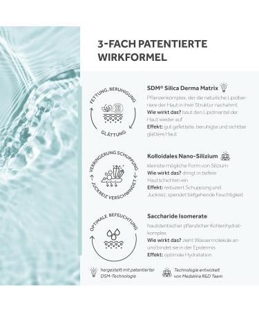  MEDSKINA SWISS COSMECEUTICALS Medskina for psoriasis atopic dermatitis dry skin and eczema for intensive skin care 150 ml Made in Switzerland - Buy Online on GoSupps.com