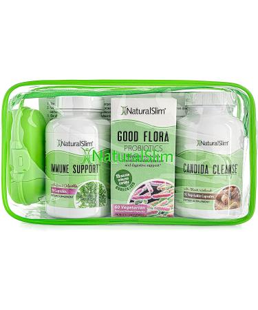 NaturalSlim Candiseptic Kit Capsules by Frank Suarez - 1 Pack - Buy Online on GoSupps.com