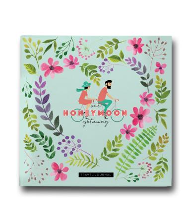 Honeymoon Travel Journal, Record-Book Trip Together, Save All Experiences On This Memory Album, A Just Married Present or Gift Like No Other. For Anniversary for Him and Her Hardcover