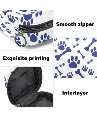 Portable Storage Bags for Women's Bandages & Dog Paw Prints - Ideal for Menstruation & Teen Girls - Buy Online on GoSupps.com