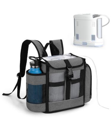 CURMIO Portable Oxygen Concentrator Backpack Compatible with Inogen One Oxygo Caire Units SimplyGo Mini POC Travel Bag for Machine and Accessories Gray (Bag Only Patent Pending) - Buy Online on GoSupps.com