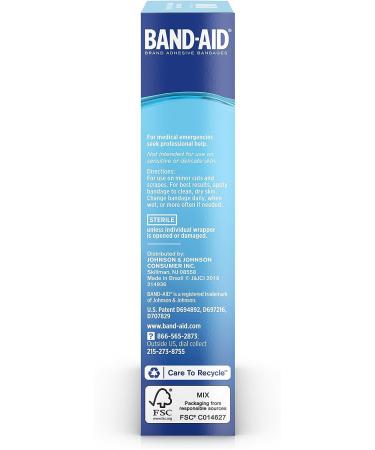 Band-Aid Tough Strips Waterproof Bandages - Extra Large, 20 Count - Buy Online on GoSupps.com