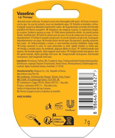  Vaseline VASELINE JELLY Queen Bee Lip Jar 7g - Buy Online on GoSupps.com