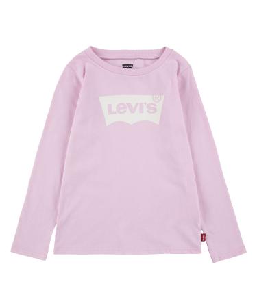 Levi's Kids l/s Batwing Tee Baby Girls 3 Months Roseate Spoonbill