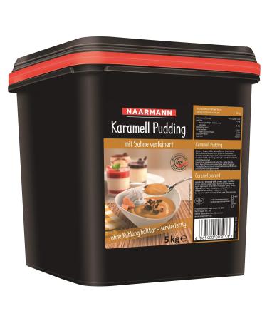 Privatmolkerei Naarmann GmbH Naarmann Ready to Serve Refined Cream Caramel Pudding 5000g