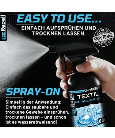 Eco: Repell 2x2L Universal Textile Impregnation Spray | PFC-Free Protection for Awnings Furniture Tents & More - Buy Online on GoSupps.com