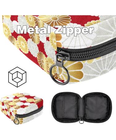 Portable Women's Menstrual Storage Bag - Japanese Style Multicolor Ideal for Teens & First Period Essentials - Buy Online on GoSupps.com