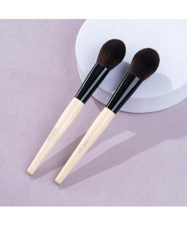 Natural Blush Brush 804B | Fluffy Goat Hair Makeup Brush for Cheeks & Nose Contour - Shop Quality Blush Brushes Online - Buy Online on GoSupps.com