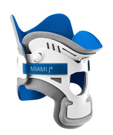 Ossur Miami J Cervical Neck Collar - Relieves Pain & Pressure on Spine | C-Spine Vertebrae Immobilizer | Semi-Rigid Pads for Patient Comfort | MJ-400 Regular
