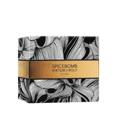 Viktor&Rolf - Spicebomb Eau de Toilette Extreme Mens Cologne Gift Set - Woody & Spicy - Cologne for Men - With Notes of Citrus & Tobacco - 3 Fl Oz & 0.33 Fl Oz - Buy Online on GoSupps.com