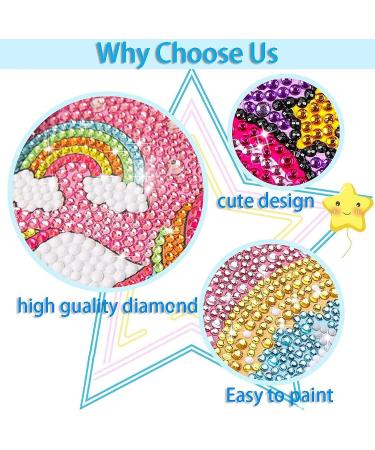 Diamond Painting Kits for Kids 4 Pack - 5D DIY Diamond Art for Kids Beginners - Full Drill Diamond Dots for Children Ages 6-12 - Buy Online on GoSupps.com